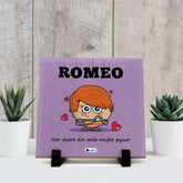 Romeo Printed Table Décor Ceramic Tile 6x6 Inches